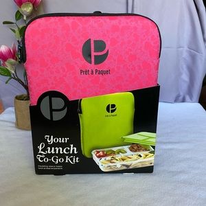 Pret a Paquet Pink Lunch to Go Box